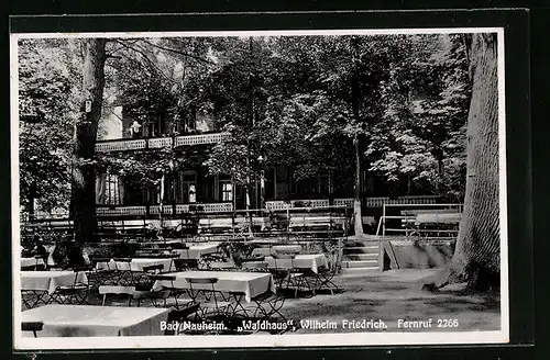 AK Bad Nauheim, Gasthaus Waldhaus