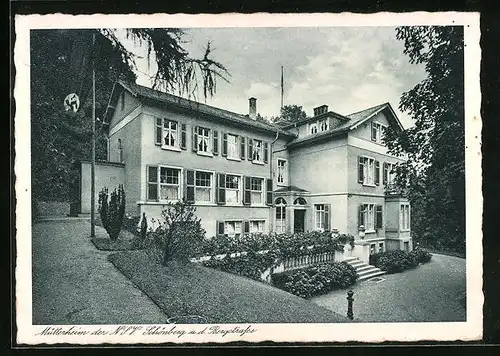 AK Schönberg /Bergstrasse, Mütterheim der NSV