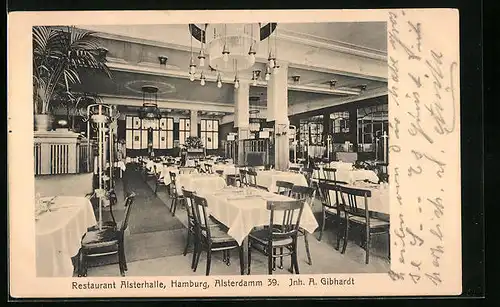 AK Hamburg, Restaurant Alsterhalle, Inh. A. Gibhardt