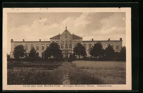 AK Osnabrück, Renthe-Fink (Krieger-Waisen) Haus