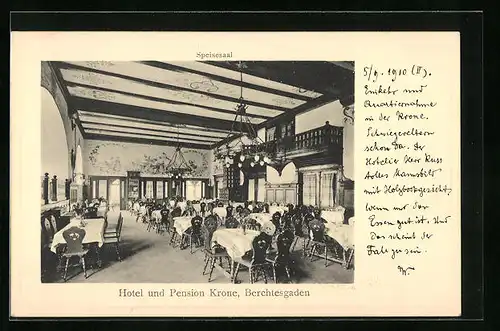 AK Berchtesgaden, Hotel und Pension Krone
