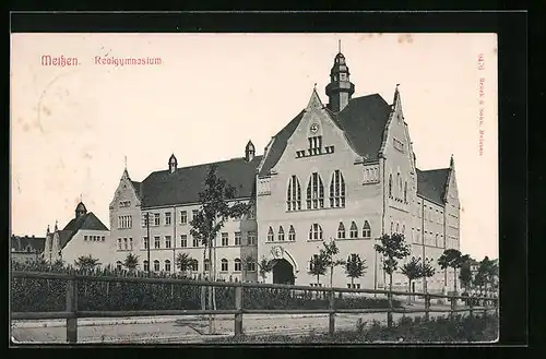AK Meissen, Realgymnasium mit Turm
