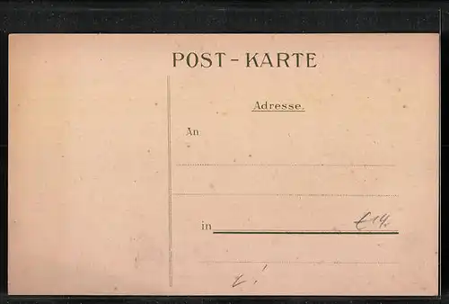 Lithographie Ulm, Totalansicht aus der Vogelschau