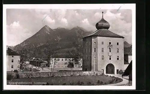 AK Sonthofen, Karpathenkaserne vor Bergkulisse