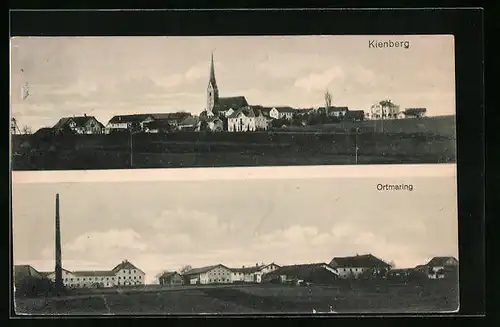 AK Kienberg, Panorama von Kienberg und Ortmaring
