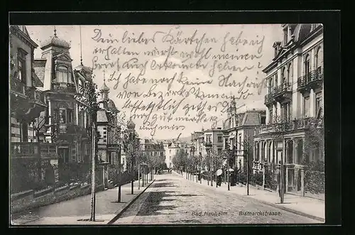 AK Bad Nauheim, Bismarckstrasse