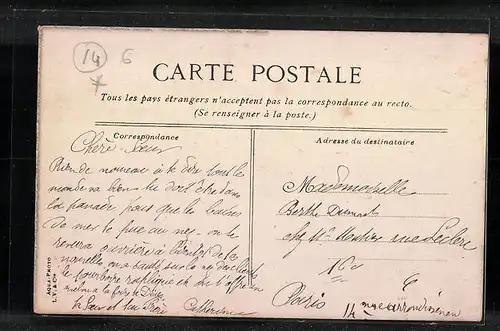 AK Dives, L'Hotellerie de Guillaume-le-Conquerant