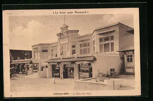 AK Lion-sur-Mer, La Salle des fetes