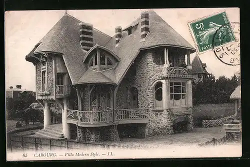 AK Cabourg, Villa Modern Styke