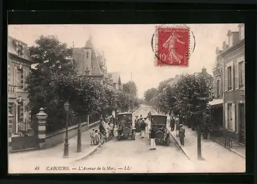 AK Cabourg, L`Avenue de la Mer