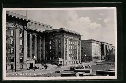 AK Kattowitz, Regierungsgebäude