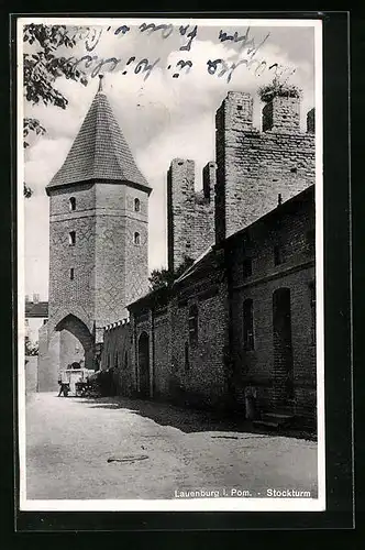 AK Lauenburg i. Pom, Stockturm