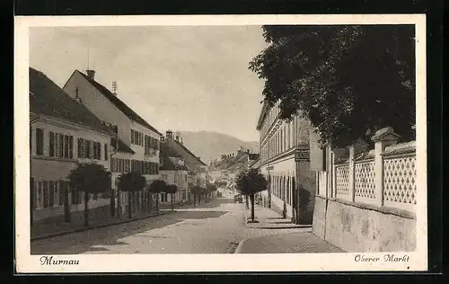 AK Murnau, Oberer Markt
