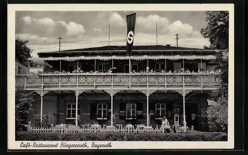 AK Bayreuth, Cafe-Restaurant Bürgerreuth