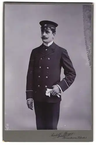 Fotografie Rudolf Mayer, Bremerhaven, Fährstr. 5, Matrose des Norddeutschen Lloyds Bremen