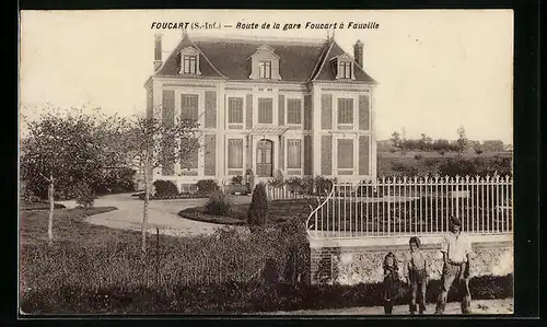 AK Foucart, Route de la gare Foucart à Fauville