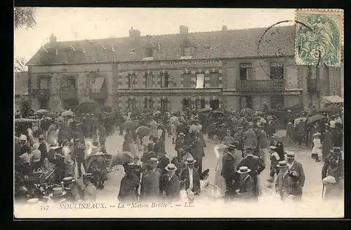 AK Moulineaux, La Maison Brulée