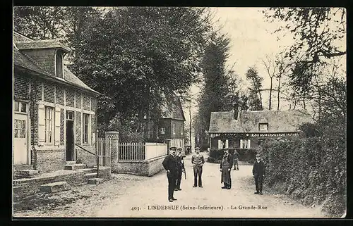 AK Lindebeuf, La Grande-Rue