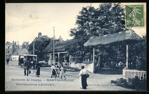 AK Martin-Eglise, Etablissement Lecourt