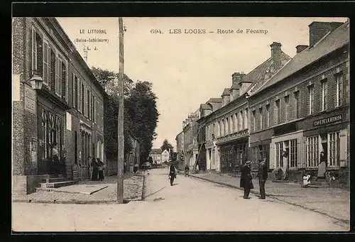 AK Les Loges, Route de Fécamp