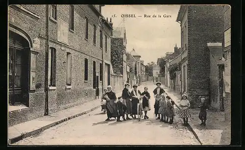 AK Oissel, Rue de la Gare