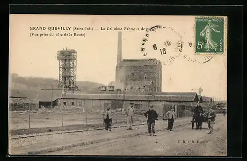 AK Grand-Quevilly, La Cellulose Fabrique de papier