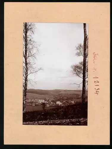 Fotografie Brück & Sohn Meissen, Ansicht Flöha i. Sa., Blick auf den Ort