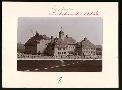 Fotografie Brück & Sohn Meissen, Ansicht Bischofswerda, Am Königlichen Lehrerseminar