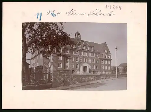 Fotografie Brück & Sohn Meissen, Ansicht Wilsdruff, Partie an der Neuen Schule