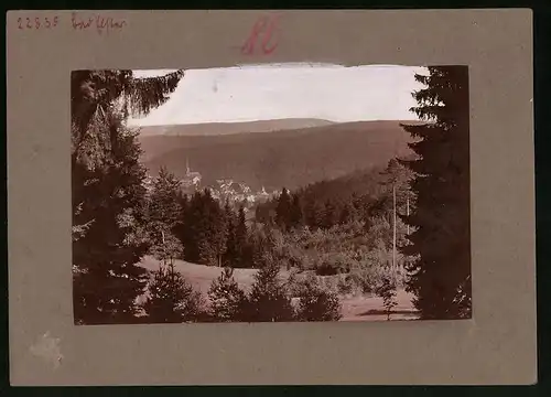 Fotografie Brück & Sohn Meissen, Ansicht Bad Elster, Panorama mit idyllischer Umgebung