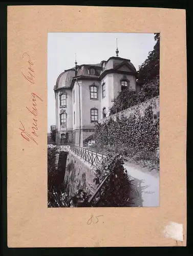 Fotografie Brück & Sohn Meissen, Ansicht Dornburg / Saale, Grossherzogliches Schloss