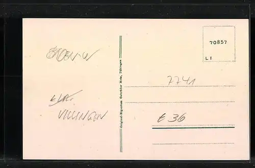 AK Schönwald /Schwarzwald, Ansicht des Hauses Kaiser