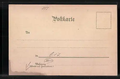 Lithographie Schwäb. Hall, Ortsansicht mit Soolbad