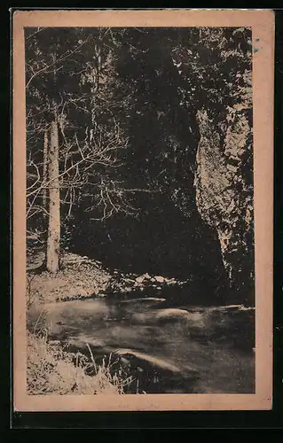 AK Macocha, Eingang zur Höhle