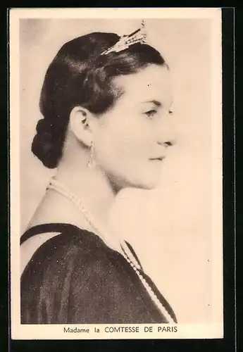 AK Madame la Comtesse de Paris
