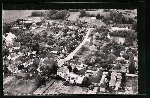 AK Buchères, Vue generale aerienne