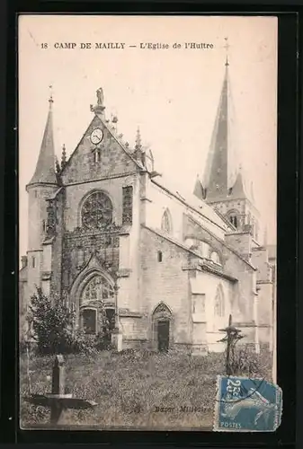 AK Camp-de-Mailly, L`Eglise de l`Huitre