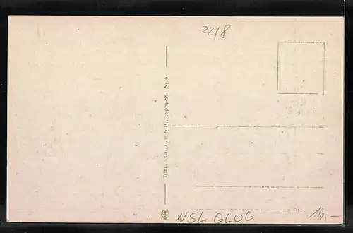 AK Glogau, Ansicht des König-Friedrich-Platzes