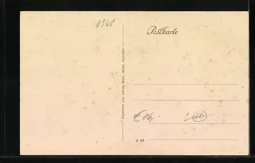 AK Durach /Kempten, Ortsansicht mit Kirche