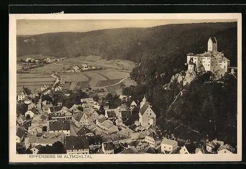 AK Kipfenberg /Altmühltal, Ortsansicht aus der Vogelschau