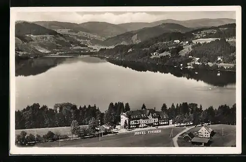 AK Titisee, Hotel Titisee mit Parkstrandbad