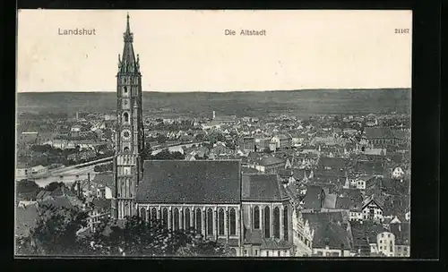 AK Landshut, Die Altstadt