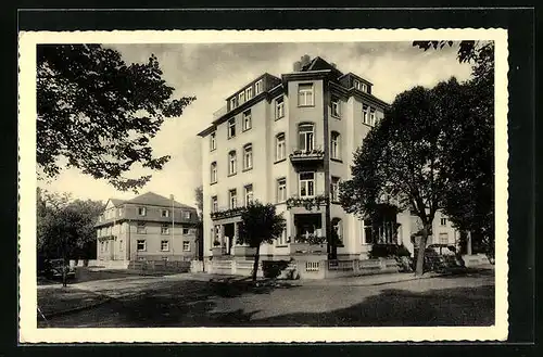 AK Bad Nauheim, Haus Gutenberg, Kurheim der Landesversicherungsanstalt