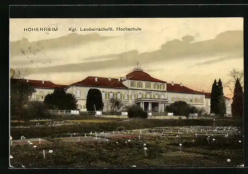 AK Hohenheim, Kgl. Landwirtschaftl. Hochschule
