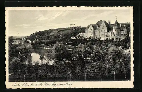AK Aschersleben, Landsitz Haus Lapp am Berge