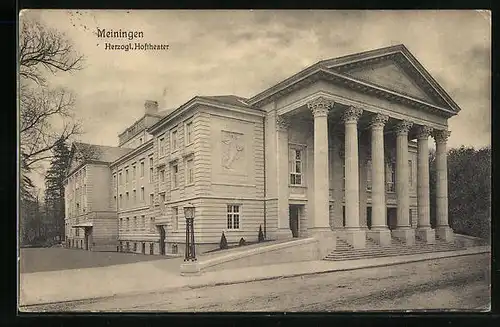 AK Meiningen, Herzogliches Hoftheater