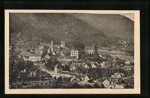 AK Hirsau /Schwarzw., Ortsansicht aus der Vogelschau