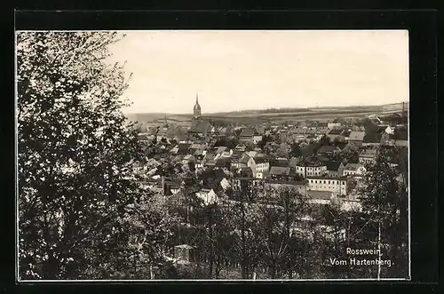 AK Rosswein, Ortsansicht vom Hartenberg