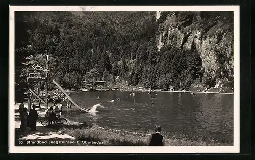 AK Oberaudorf, Strandbad Luegsteinsee