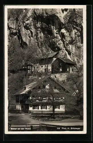 AK Oberaudorf am Inn, Gasthaus Weber an der Wand